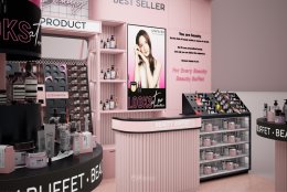 Design, manufacture and installation of stores: Beauty Buffet Shop